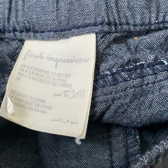 First Impressions bundle of pull-up shorts. 6-9m - Picture 14 of 14